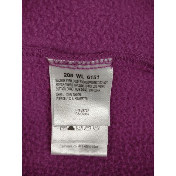 Columbia Vertex Core Interchange Fleece Womens Zip Jacket Purple Gray Sz S - Picture 5 of 10